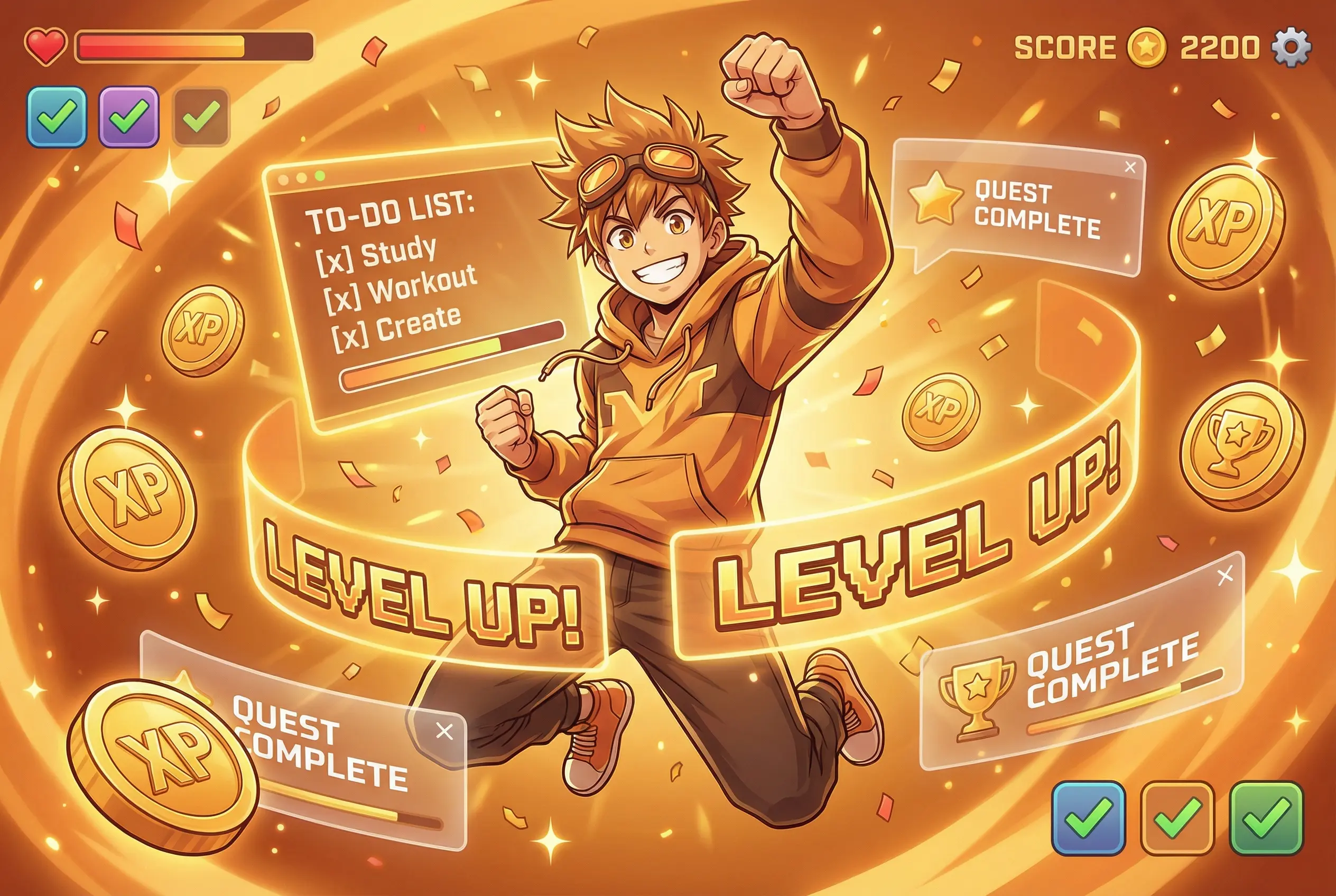 Les meilleures applications de productivité gamifiées en 2026 (Classement)