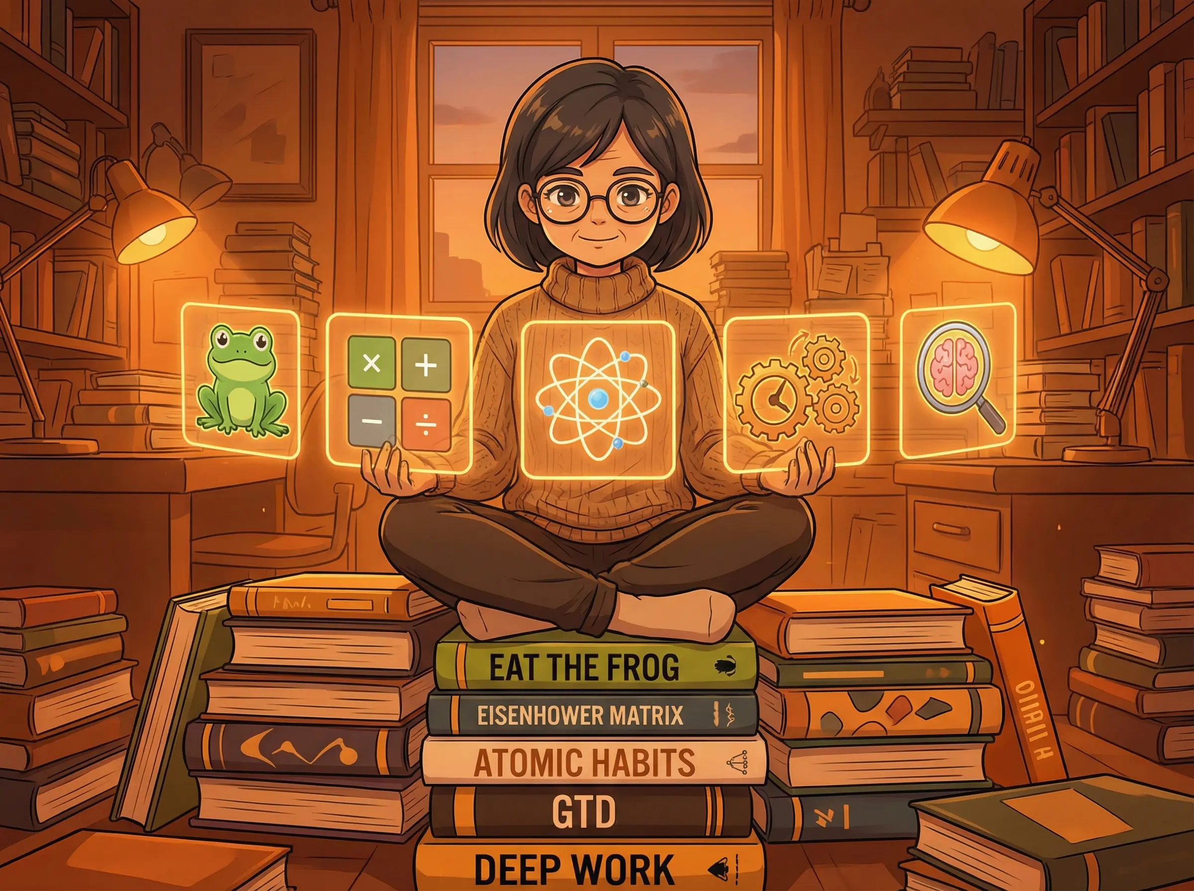 Inspiriert von den Besten: Die Produktivitaets-Hacks hinter BeeDones Erfolg (Atomic Habits, GTD, Deep Work)